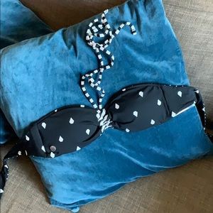 XS Reversible Volcom bandeau bikini top